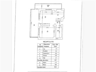 Ap 2camere finalizat si intabulat - 81 mp - Tatarasi